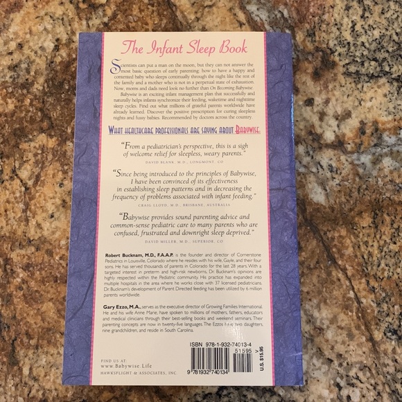 “ON BECOMING BABY WISE” Paper back Book 2017 - Picture 2 of 3